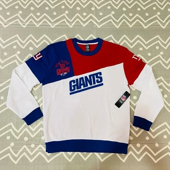 Vintage retro Ny giants sweater sweatshirt jersey - Picture 1 of 4